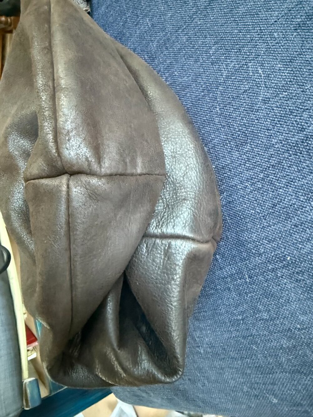 Rough and Tumble Vintage Hobo Bag - Picture 8 of 14